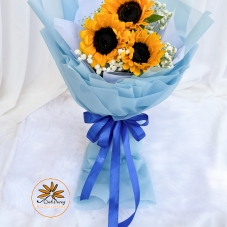 BÓ HOA HƯỚNG DƯƠNG MỪNG TỐT NGHIỆP 8541