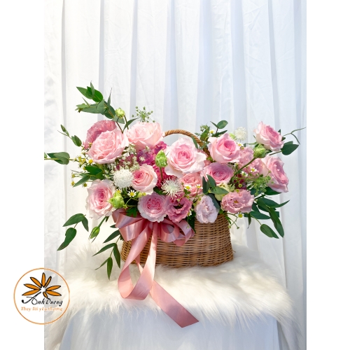 Giỏ hoa mix