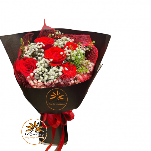 Bó Hồng Đỏ Bi 2