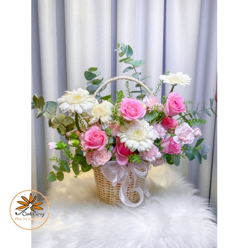 Giỏ Hồng Đồng Tiền 3